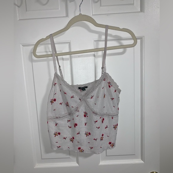 Wild Table Floral Crop Top Tank Size XXL - Picture 1 of 3